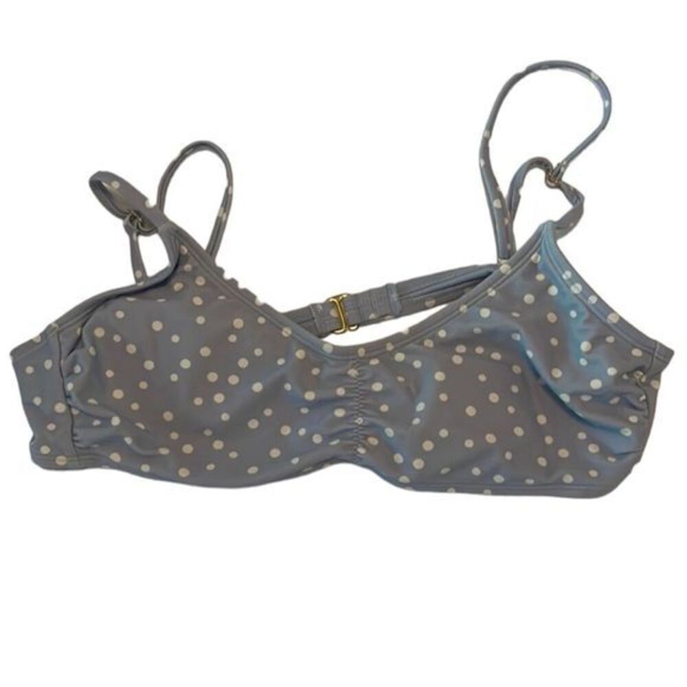 XHILARATION Polka dot bikini top XL